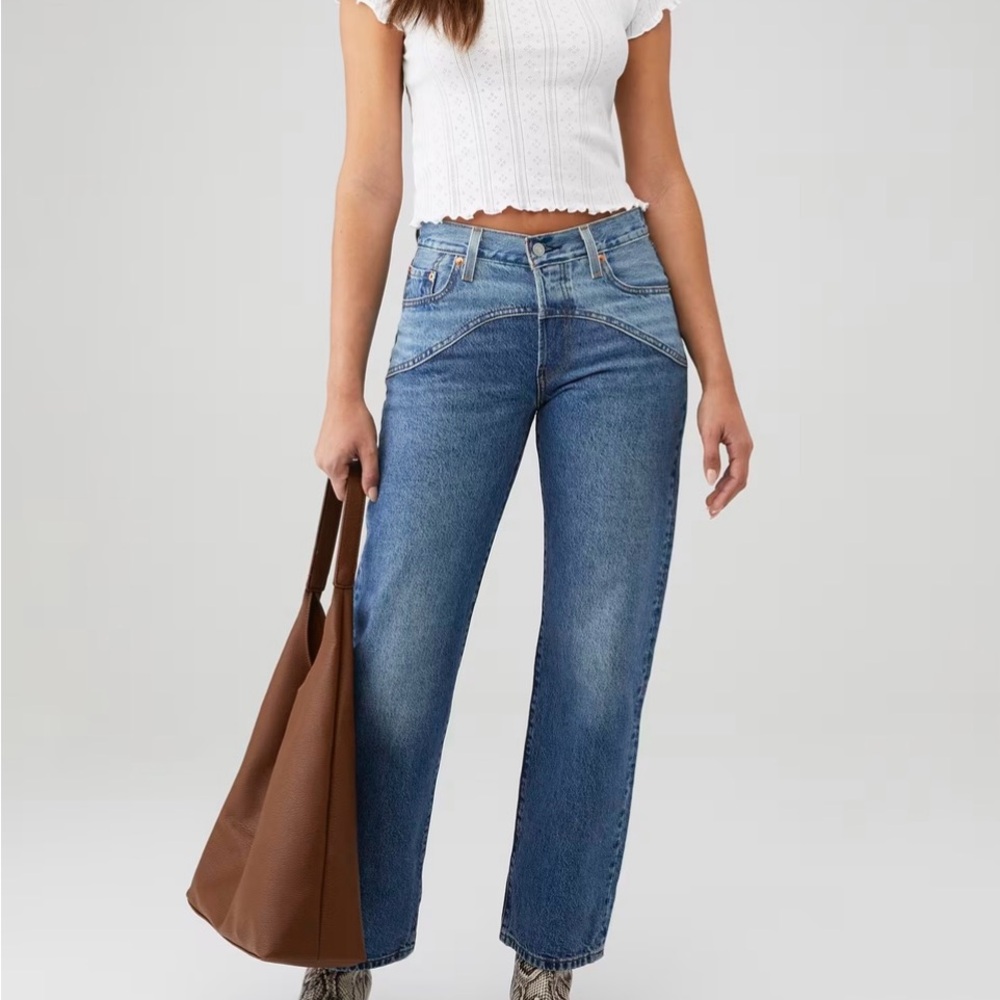 Levi's Women's Straight Leg Blue Jeans